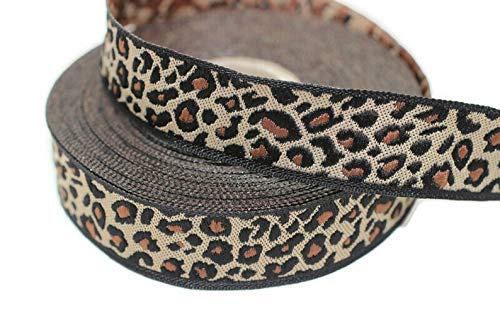 Amazon.com: 11 Yard Spool 0.78 inches Wide Leopard Ribbons